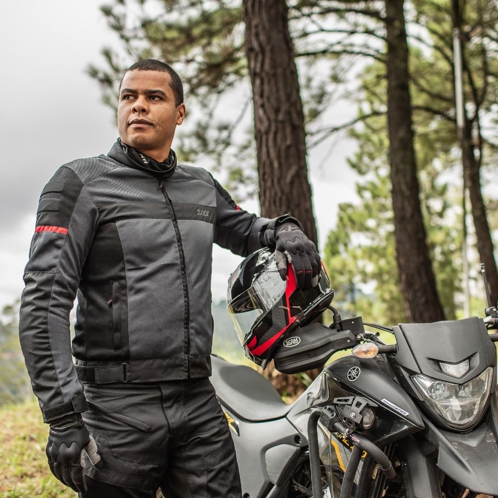 Jaqueta Moto X11 Super Air Motoqueiro Proteção Motociclista