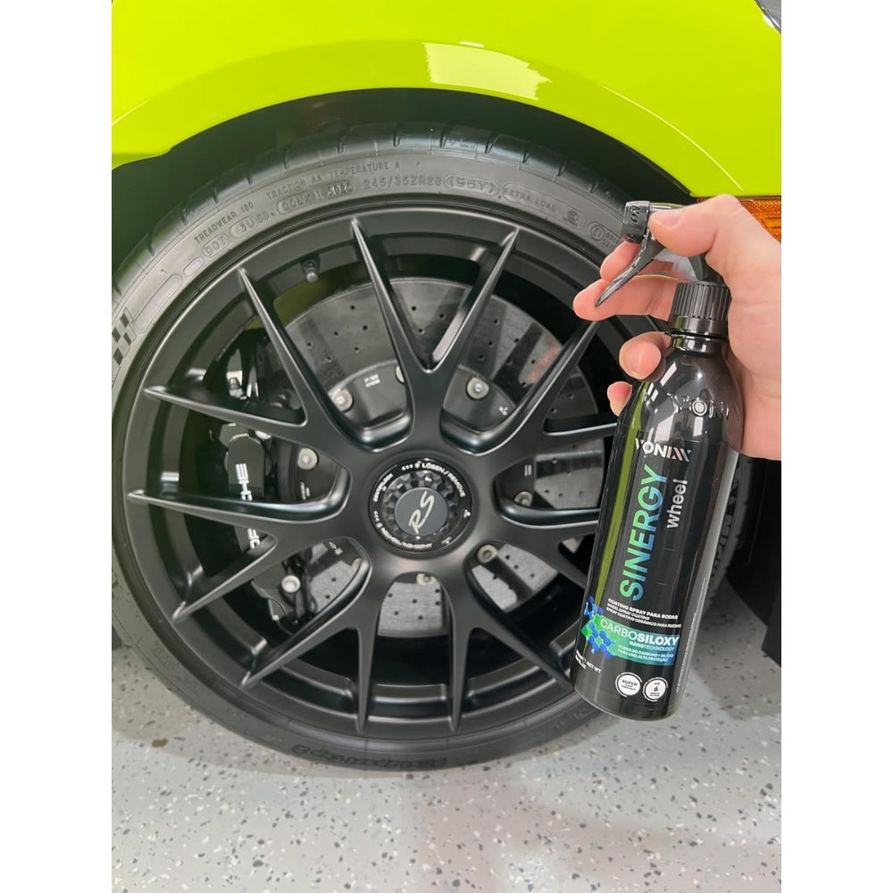 Coating Spray Para Rodas Sinergy Wheel Vonixx 500ml Renovar Brilho Rodas