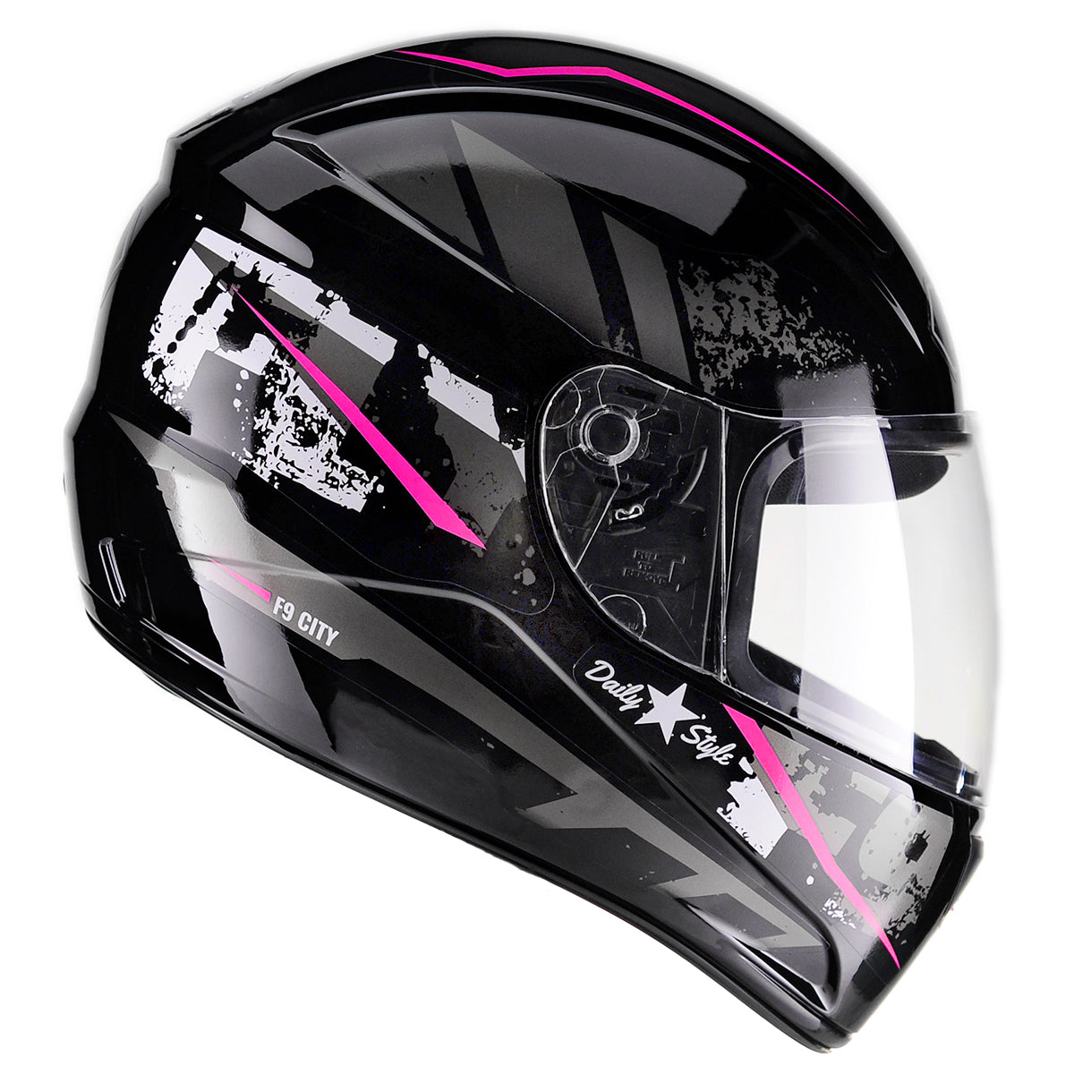 Capacete Moto Fechado Fly F-9 Classic Racing Feminino Masculino