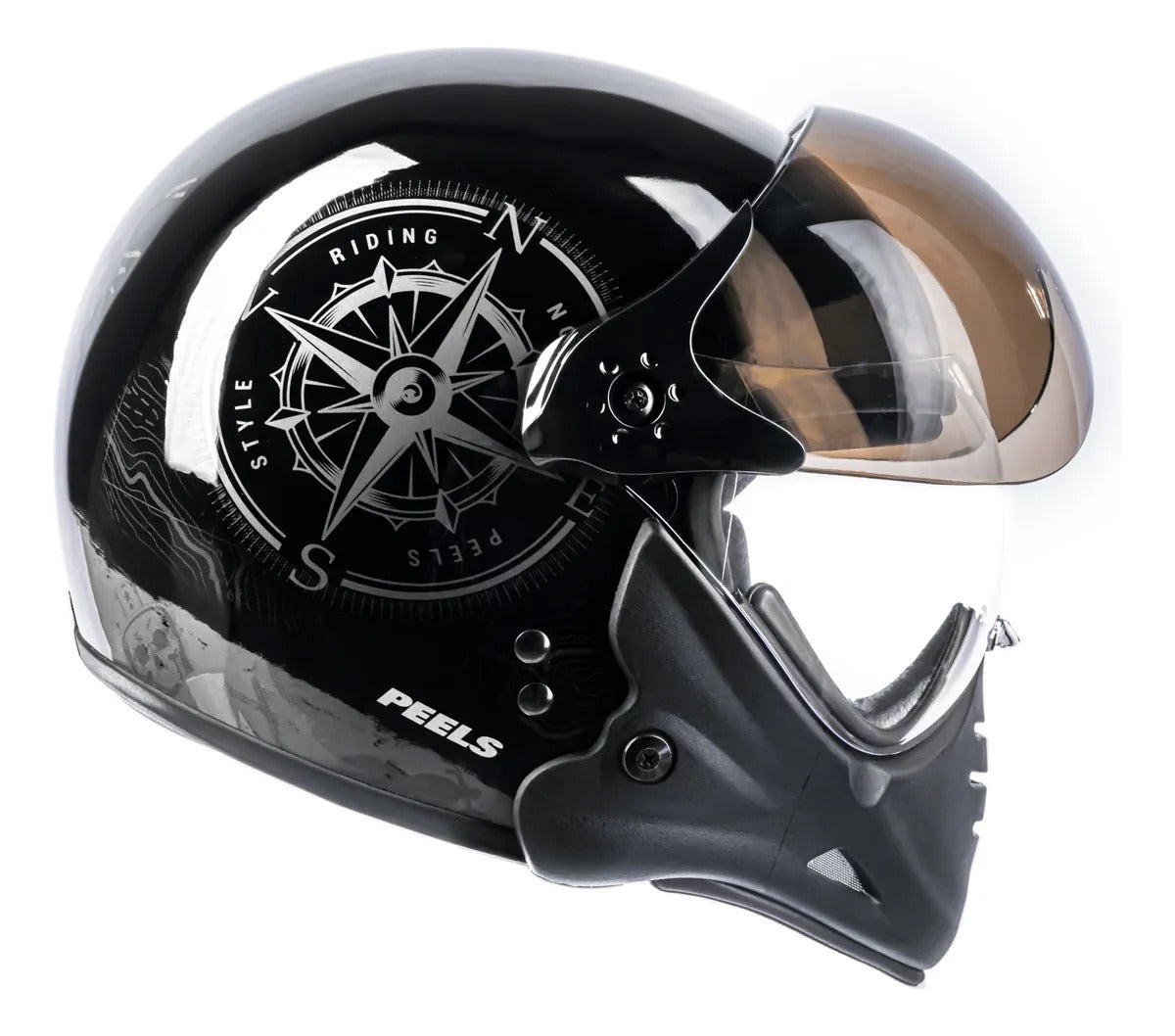 Capacete Moto Peels Com Queixeira Removível F-21 North