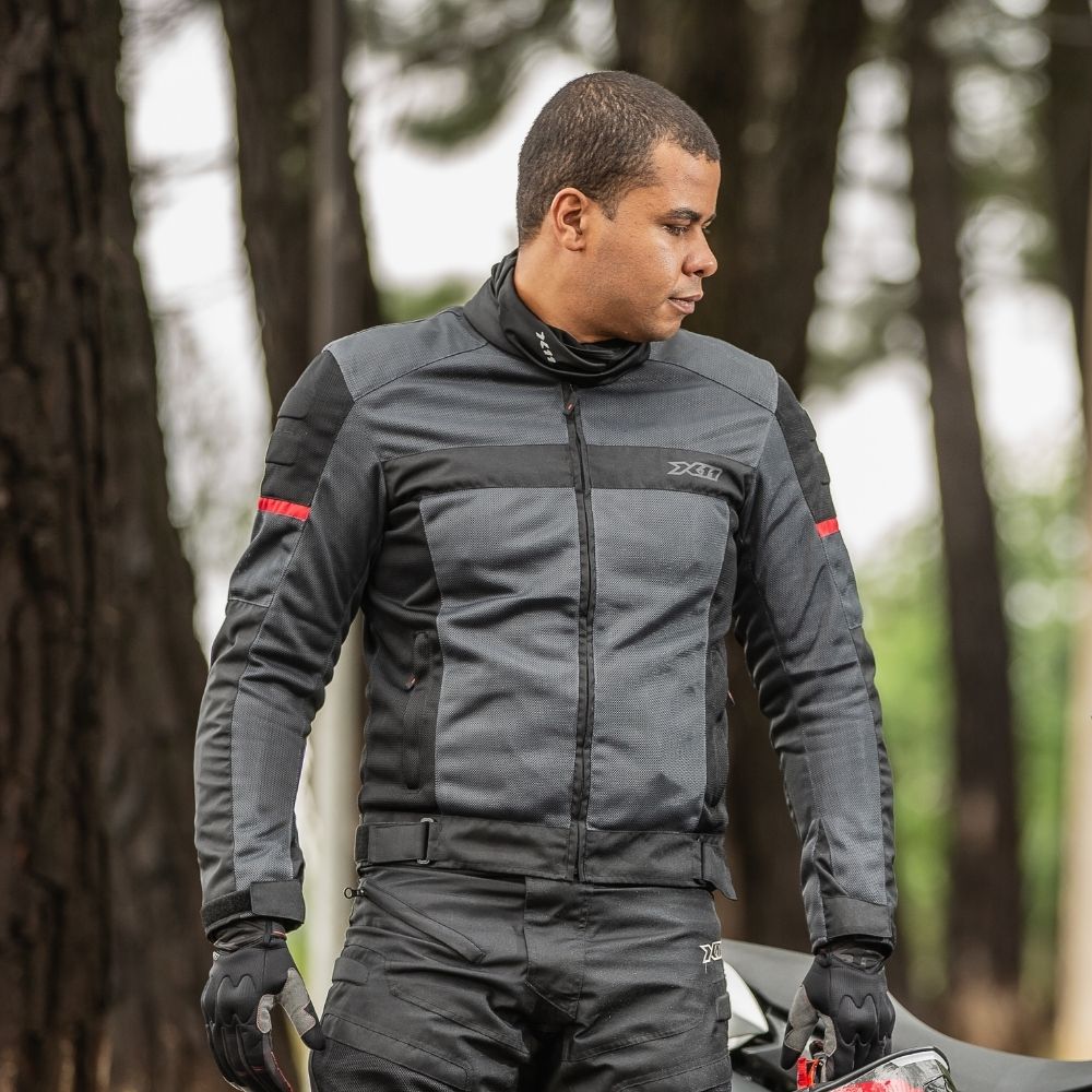 Jaqueta Moto X11 Super Air Motoqueiro Proteção Motociclista