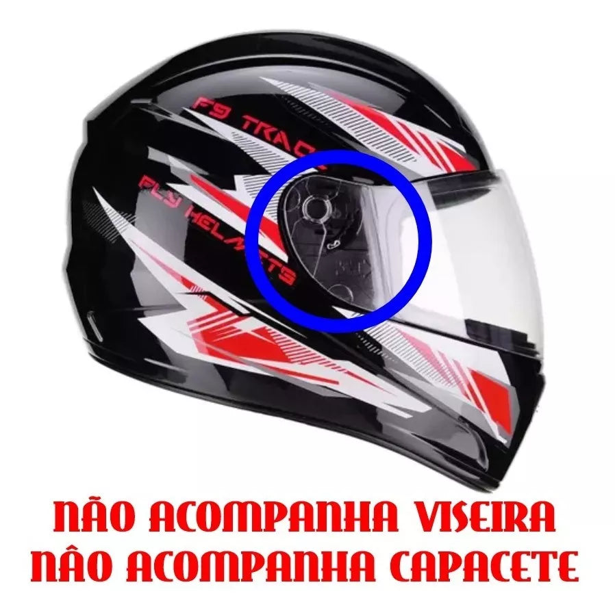 Kit Reparo Capacete Fly F9 Original