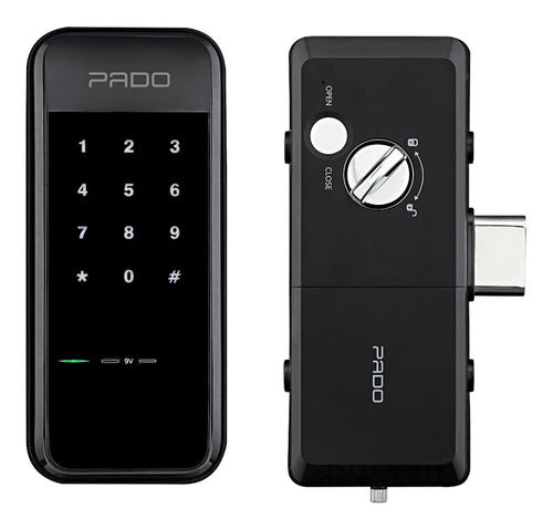 Fechadura Digital Porta Eletronica Sobrepor PADO Com Senha