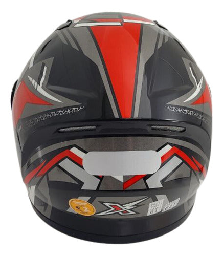 Kit Capacete Xtroy Esportivo Com Narigueira + Vis Camaleão