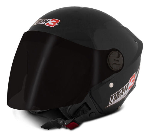 Capacete Aberto Pro Tork New Liberty 3 Three Viseira Fumê