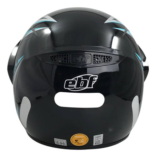 Capacete Ebf Motard New Street Moto Cross Fechado