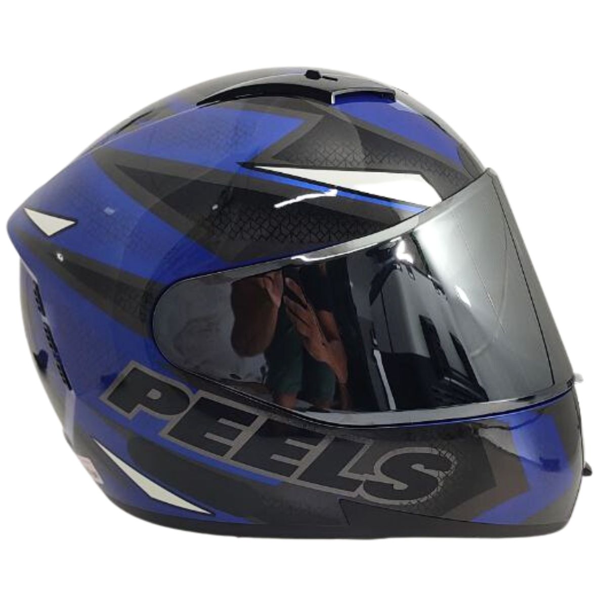 Kit Capacete Fechado Moto Peels Icon Fast + Vis Metalizada