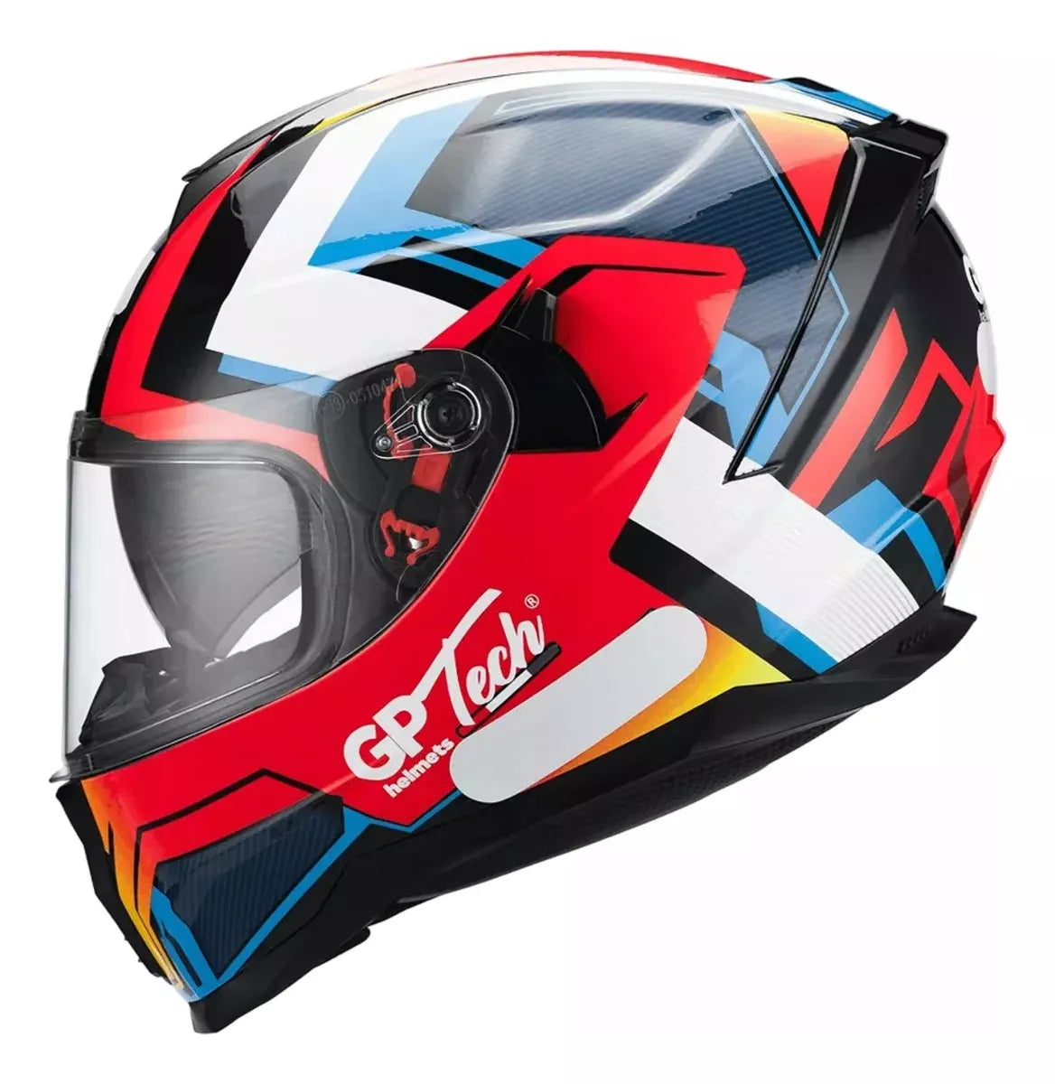 Capacete GP Tech Ultra SV Fusion Flag Óculos Interno Fume Viseira Solar