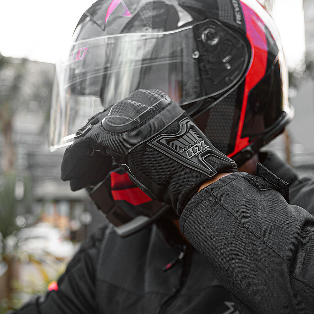 Luva X11 Blackout 2 Motoqueiro Moto Motociclista Proteção