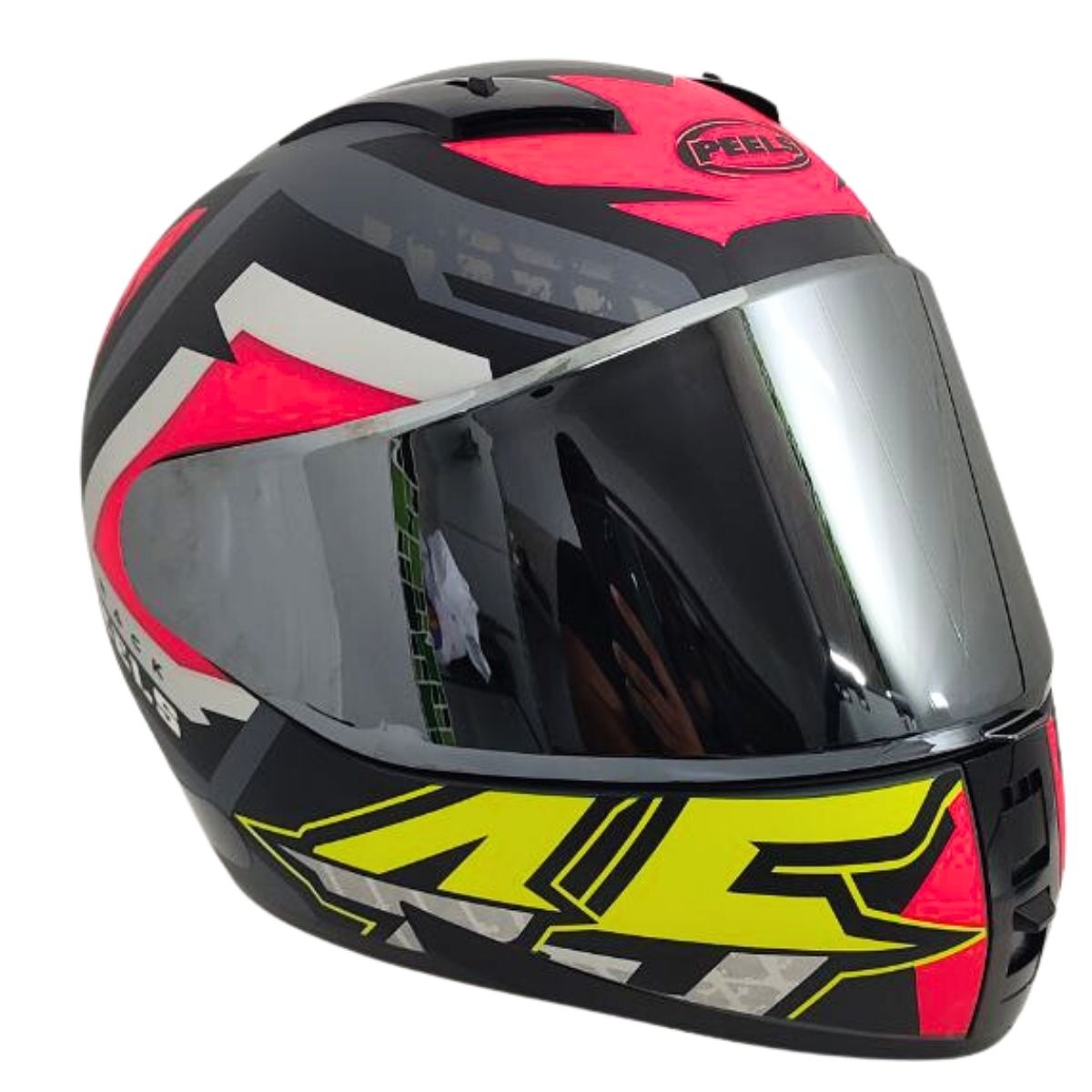 Kit Capacete Fechado Moto Peels Icon Fast + Vis Metalizada