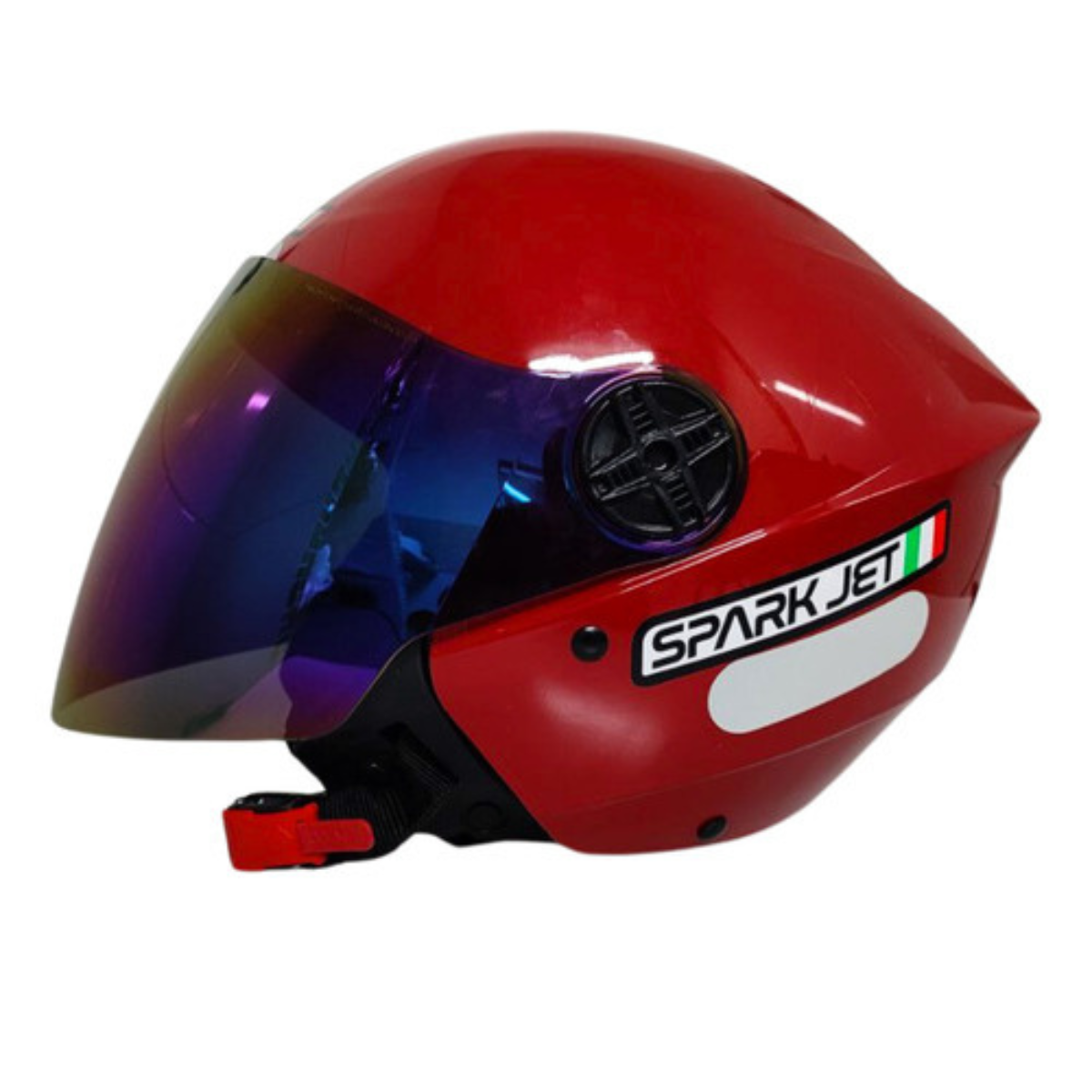 KIT Capacete Moto Ebf Spark Jet Aberto + Viseira Camaleão