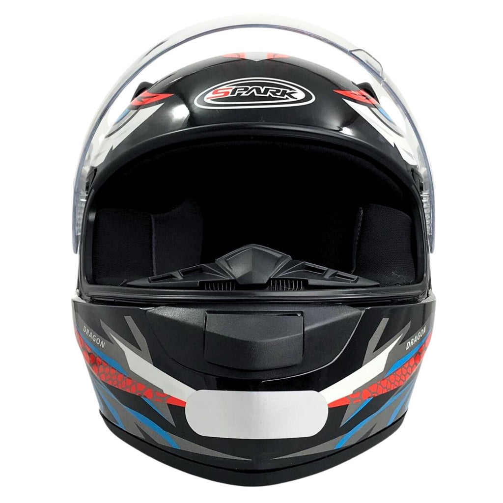 Capacete Moto Ebf New Spark Dragon Esportivo Com Narigueira