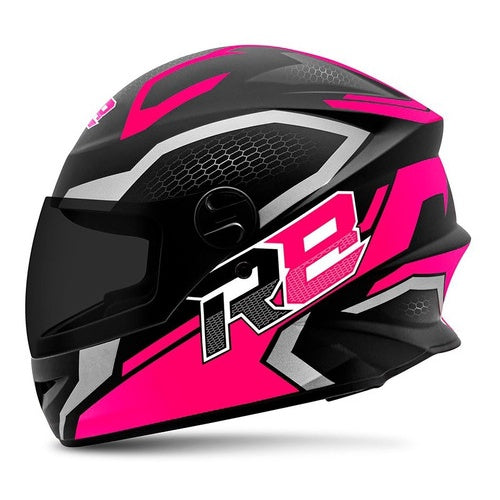 Capacete Moto Fechado Fosco Protork R8 Air Com Viseira Fumê