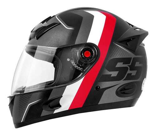 Capacete Moto Fechado Mixs Mx5 Super Speed + Narigueira