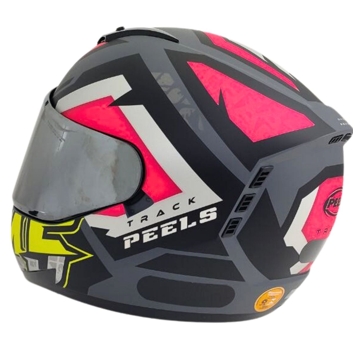 Kit Capacete Fechado Moto Peels Icon Fast + Vis Metalizada