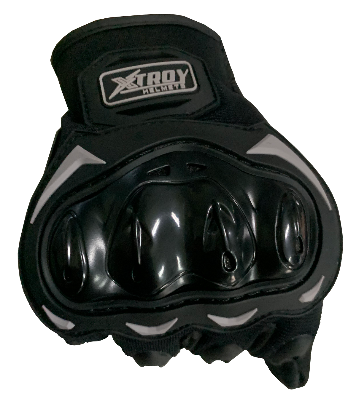 Luva Motociclista Xtroy Preta Com Proteçao Moto Motoqueiro