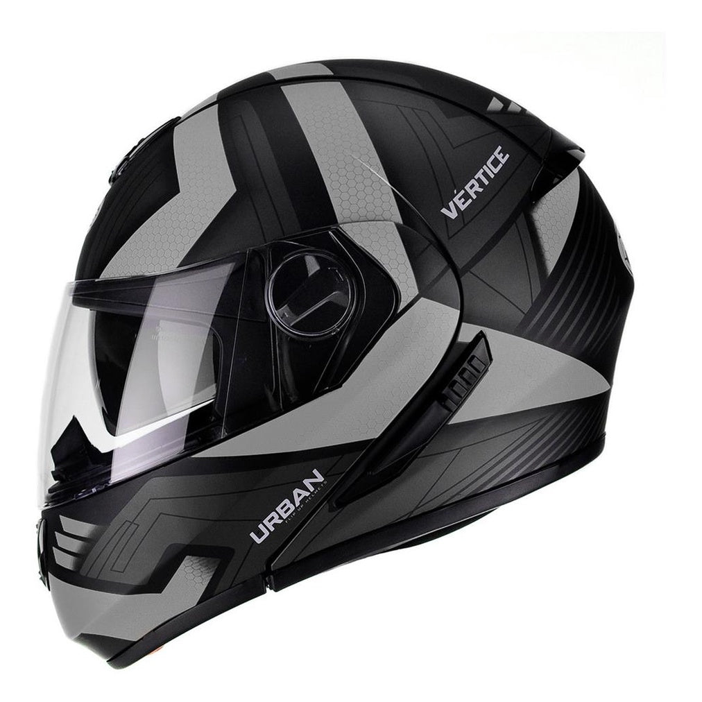 Capacete Robocop Preto Fosco Peels Urban Escamoteável