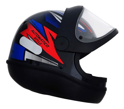 Capacete Ebf Automático Fechado Moto Bolt