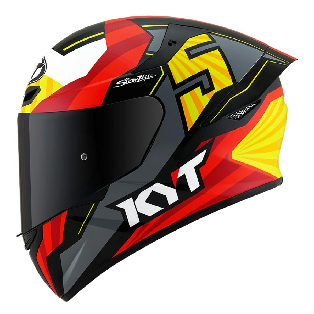 Capacete KYT Esportivo TT COURSE Piloto Corrida