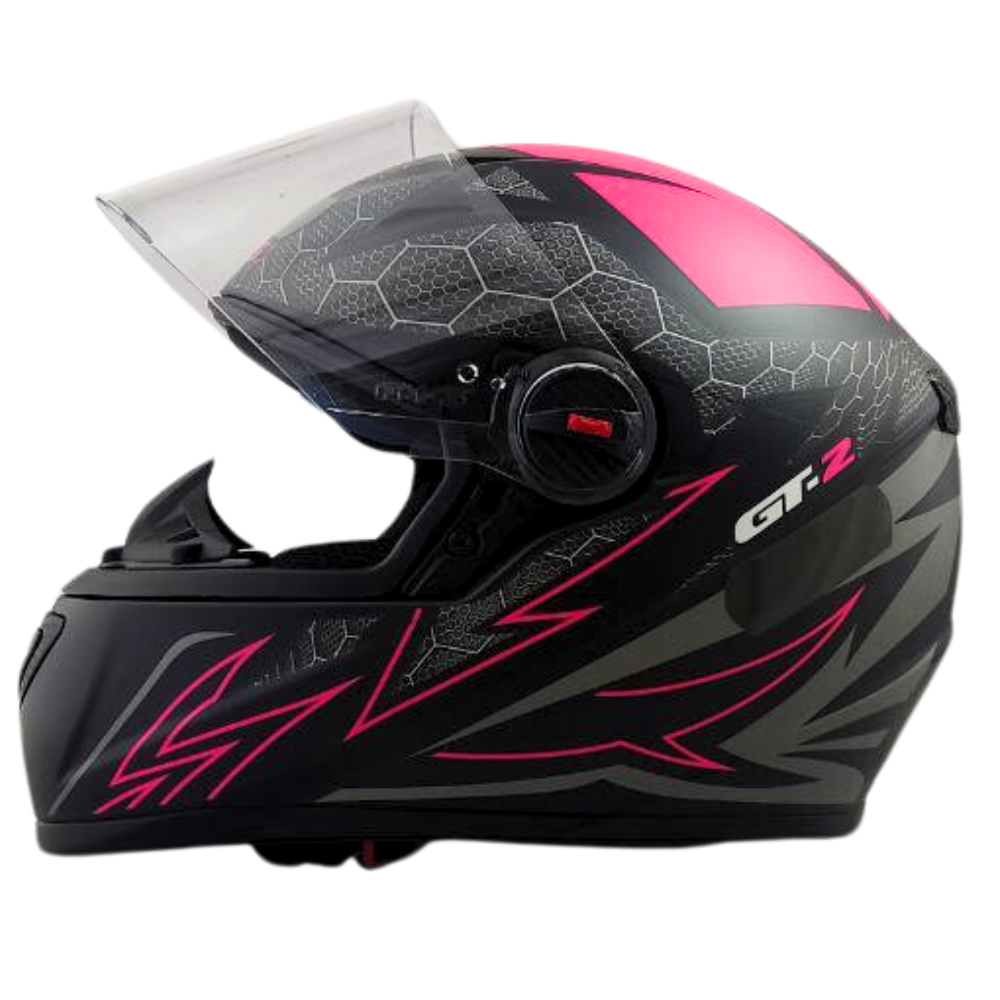 Capacete Moto Fw3 Gt2 Gt5 Viseira Cristal Com Narigueira