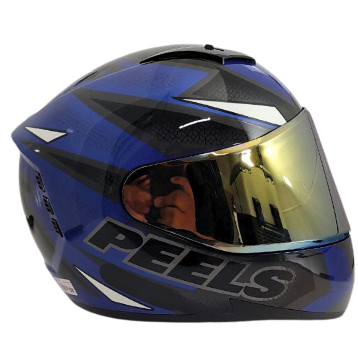Kit Capacete Fechado Moto Peels Icon Fast + Viseira Dourada