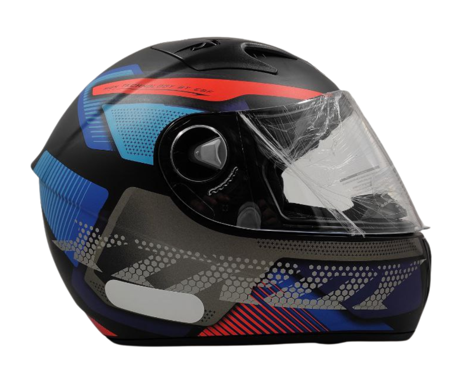 Capacete Moto Ebf Xtroy Com Óculos Interno Fumê + Narigueira
