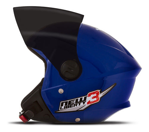 Capacete Aberto Pro Tork New Liberty 3 Three Viseira Fumê