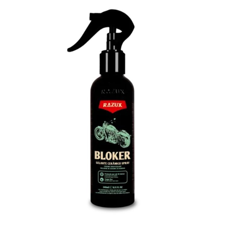 Bloker 240ml Selante Spray Motos Razux Vonixx Proteção Sio2