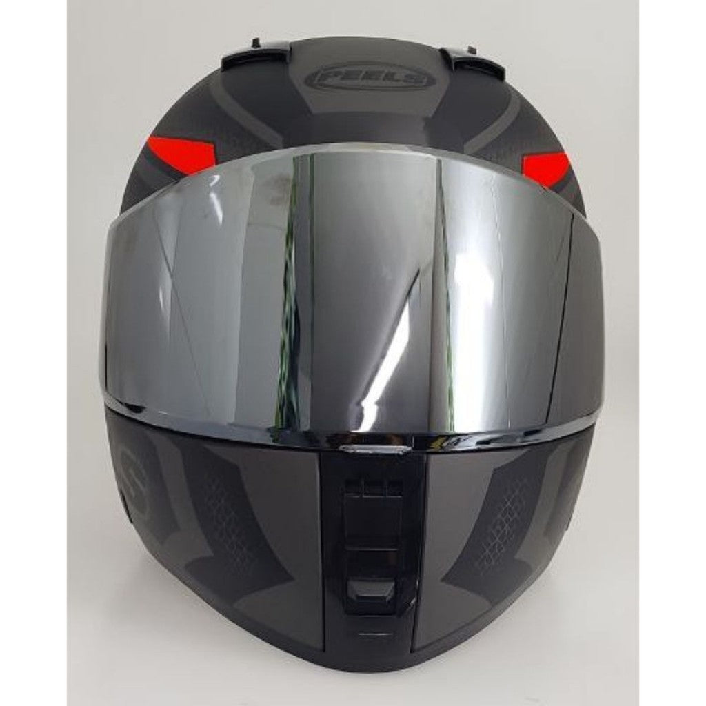 Kit Capacete Fechado Moto Peels Icon Fast + Vis Metalizada