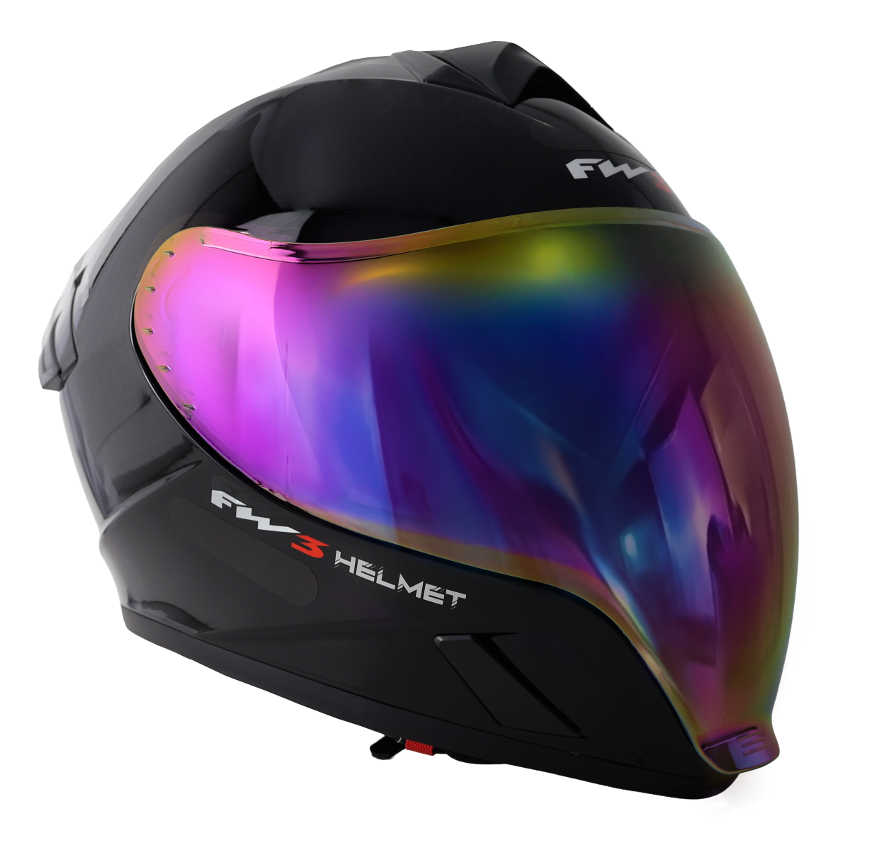 Capacete Moto Esportivo Fw3 Venon Óculos Solar Interno Mega Lopes