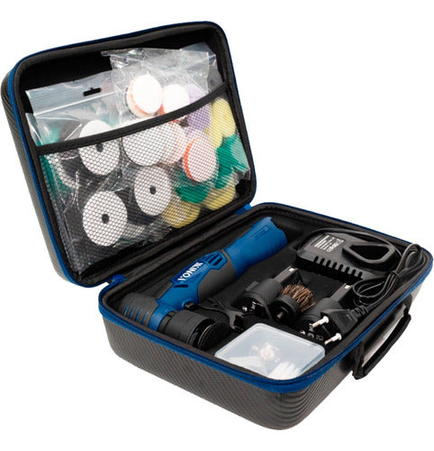Mini Politriz Maquina Polir Bateria Nano Hibrida Vonixx Azul