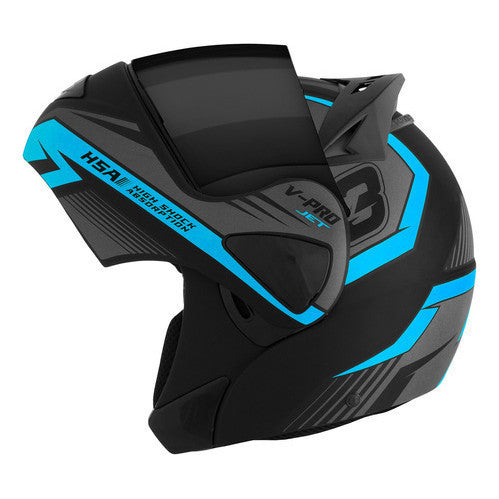 Capacete Escamoteável Pro Tork V-pro Jet 3 Viseira Fumê