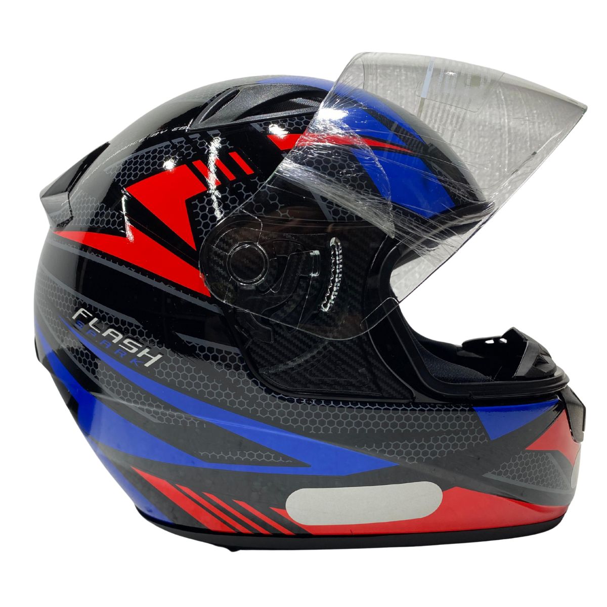 Capacete Moto EBF Esportivo New Spark Flash C/ Narigueira