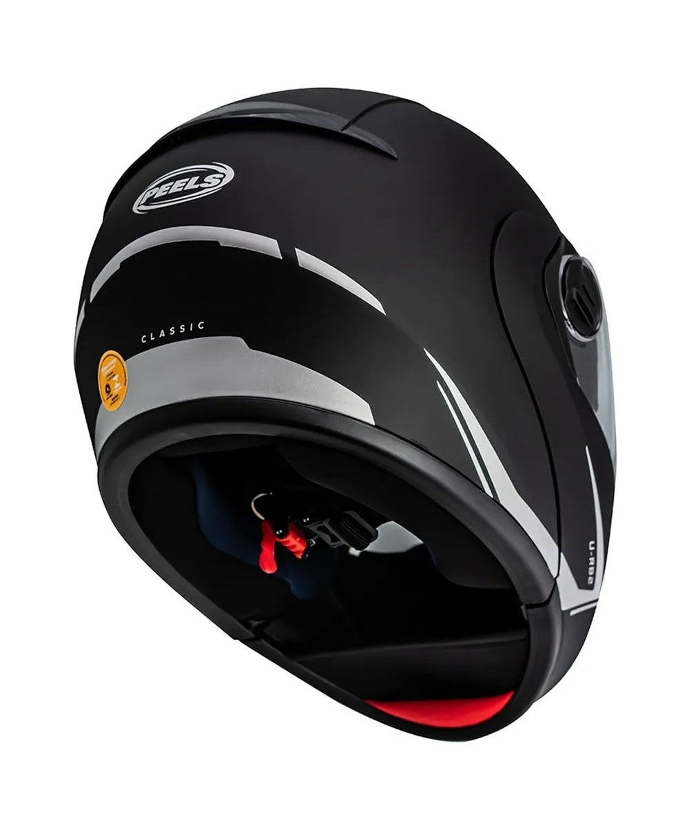 Capacete Moto Articulado Peels Urban Robocop C/ Óculos