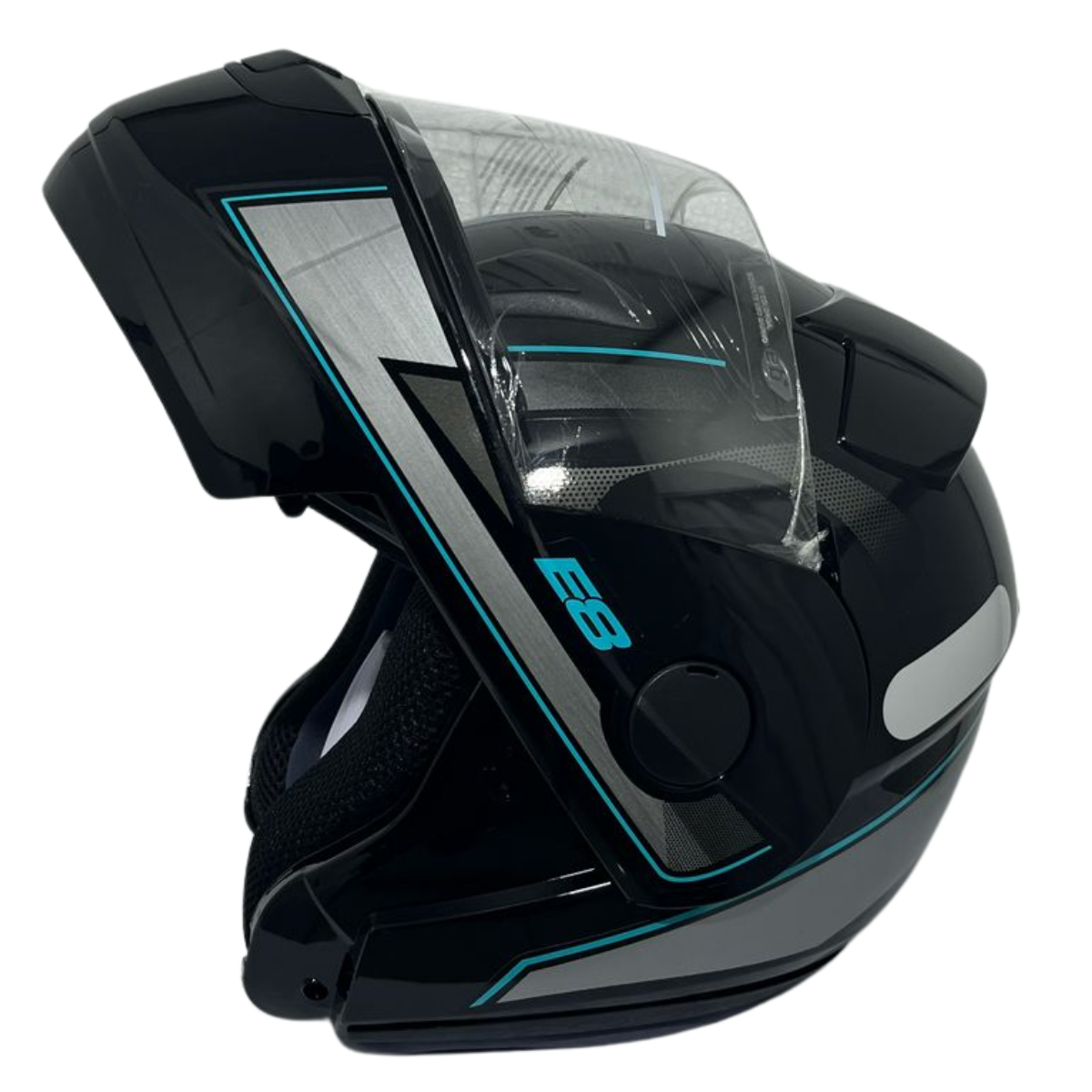 Capacete EBF Moto Articulado E8 Velocity Escamoteavel