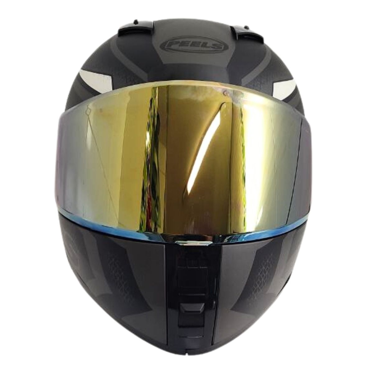 Kit Capacete Fechado Moto Peels Icon Fast + Viseira Dourada