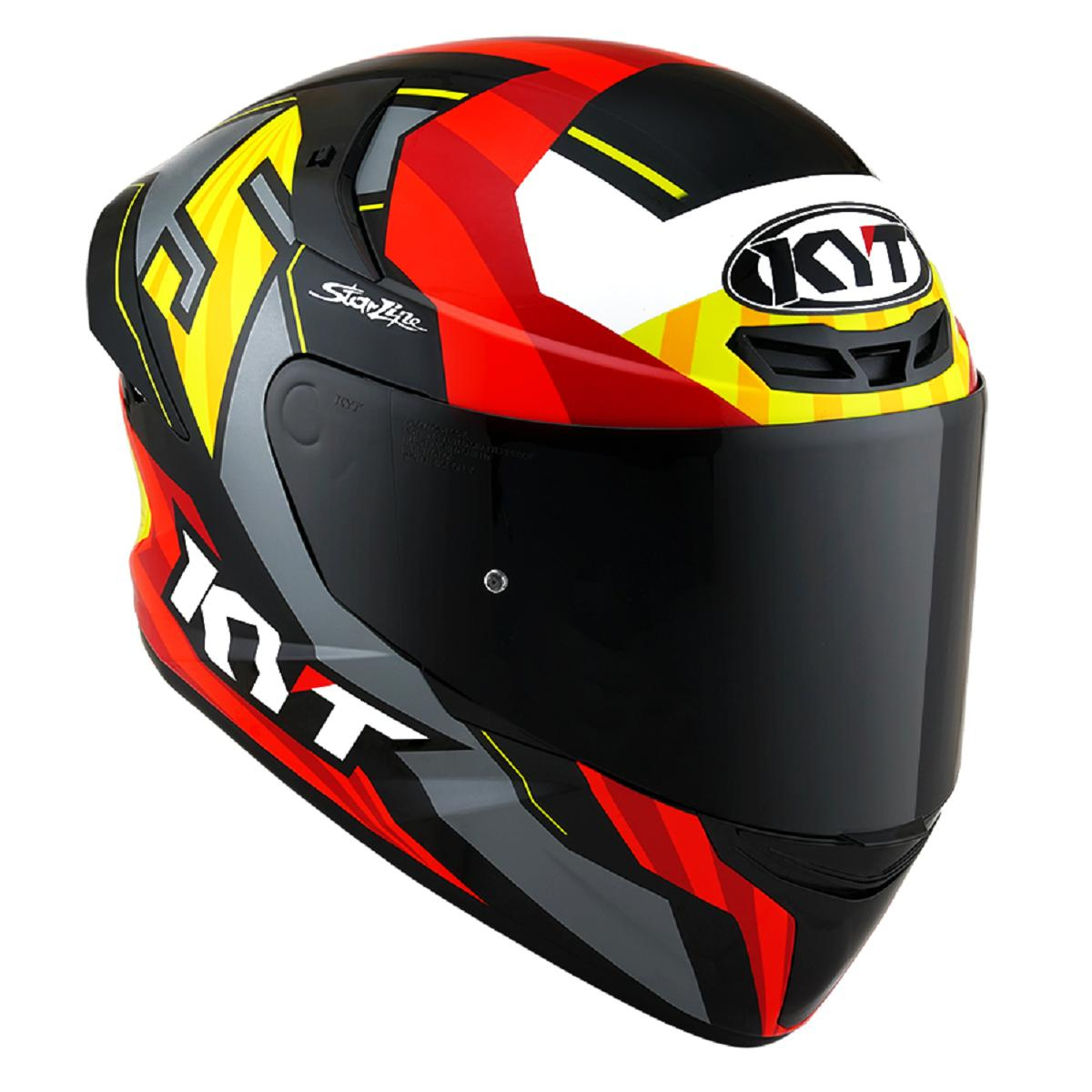 Capacete KYT Esportivo TT COURSE Piloto Corrida