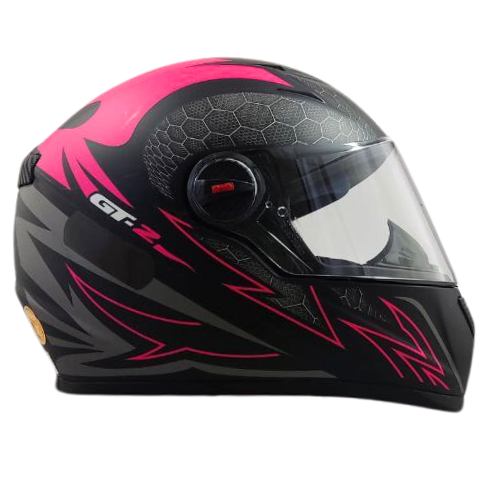 Kit Capacete Moto Fw3 Gt2 Com Narigueira + Viseira Fumê