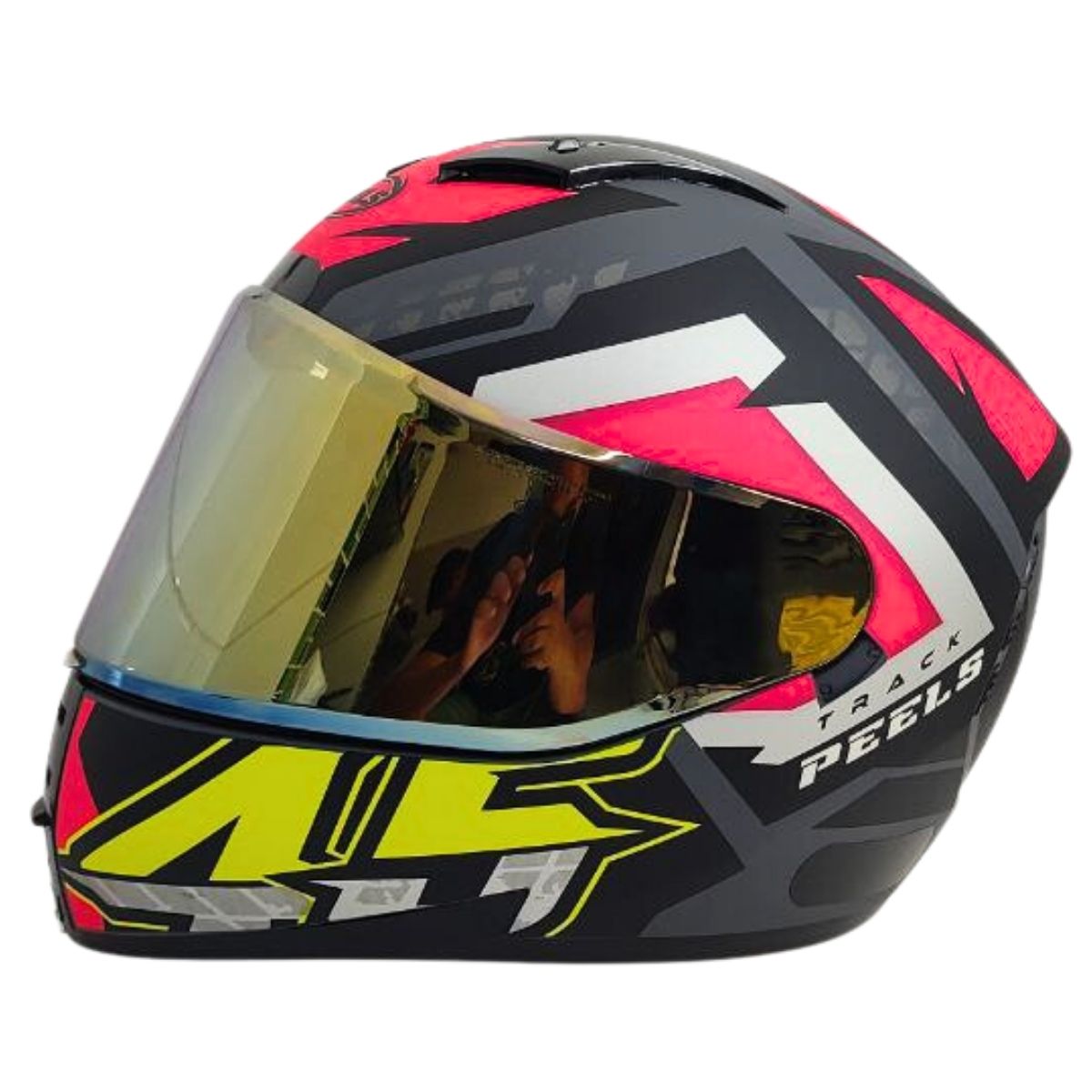 Kit Capacete Fechado Moto Peels Icon Fast + Viseira Dourada