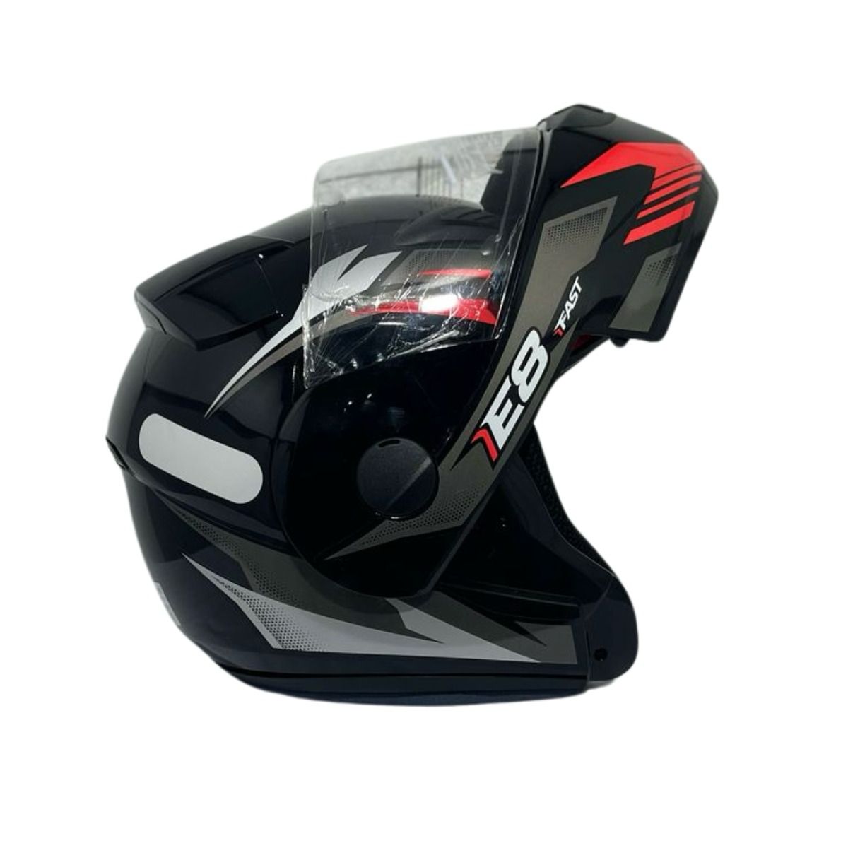 Capacete Articulado Ebf New E8 Robocop Escamoteável + Cores