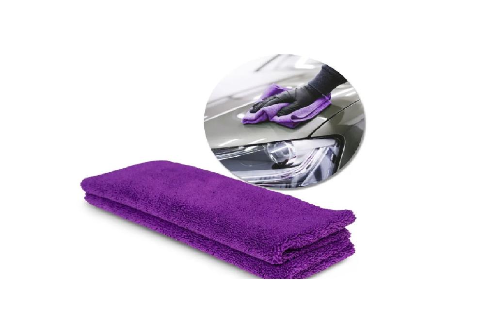Toalha Microfibra Automotivo Pano 40x40 Zacs Roxo Vonixx