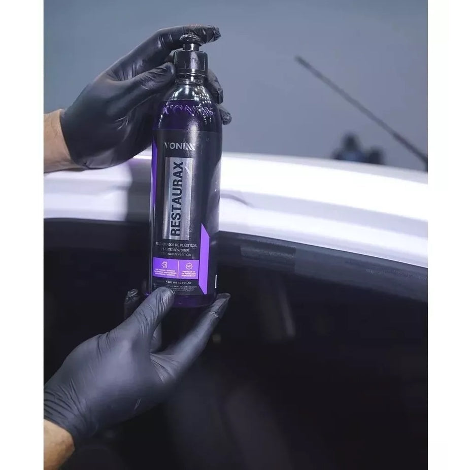 Restaurax Restaurador De Plásticos Automotivo Vonixx 500 Ml