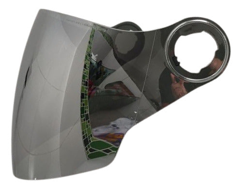 Viseira Polarizada Espelhada Capacete Abreto New 3 Spark Jet