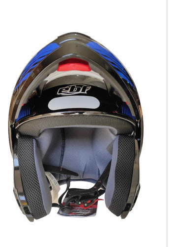 Capacete Articulado Ebf New E8 Robocop Escamoteável + Cores
