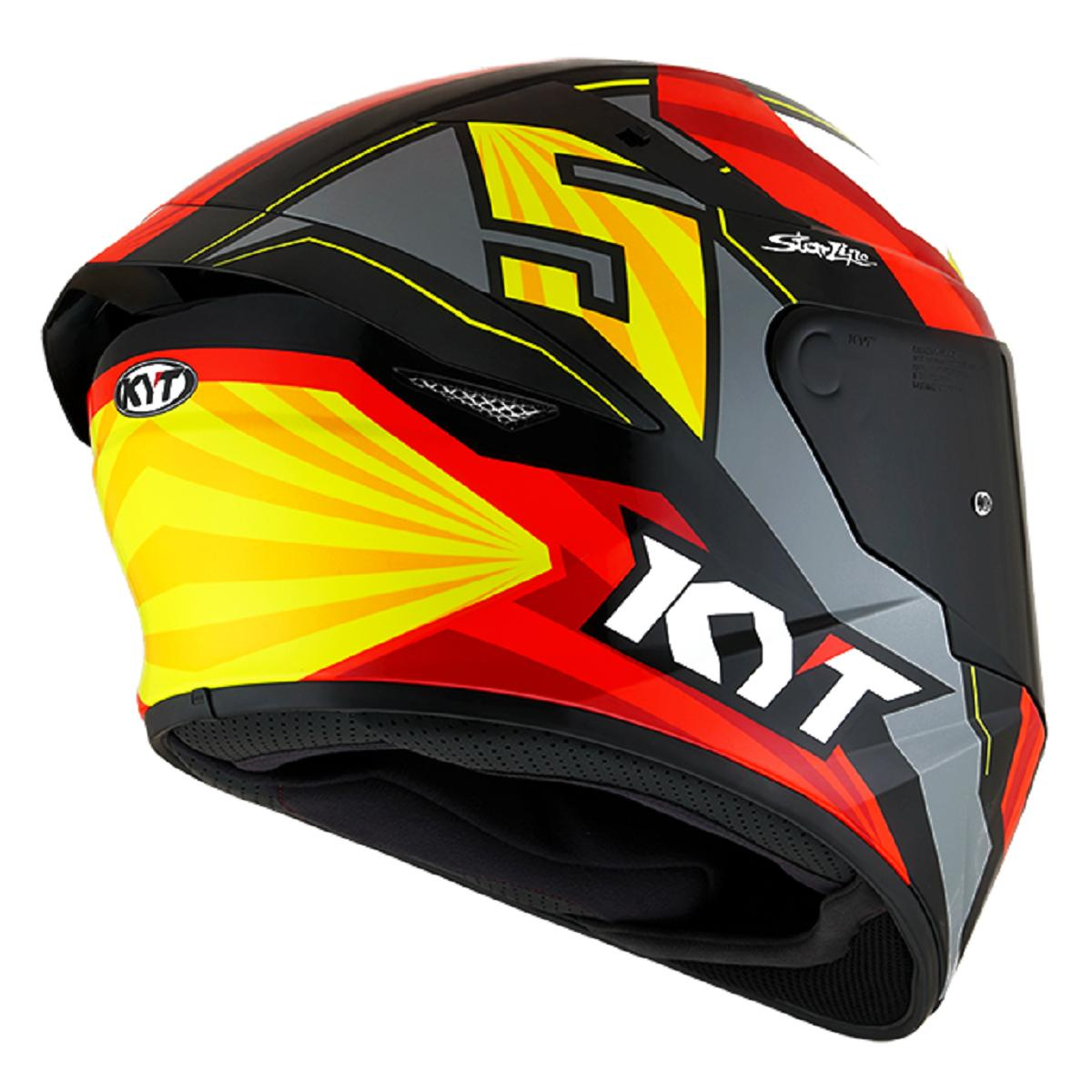 Capacete KYT Esportivo TT COURSE Piloto Corrida