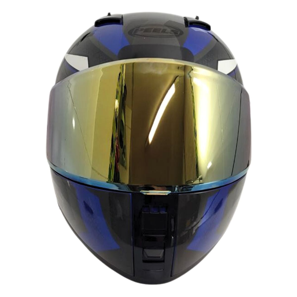 Kit Capacete Fechado Moto Peels Icon Fast + Viseira Dourada