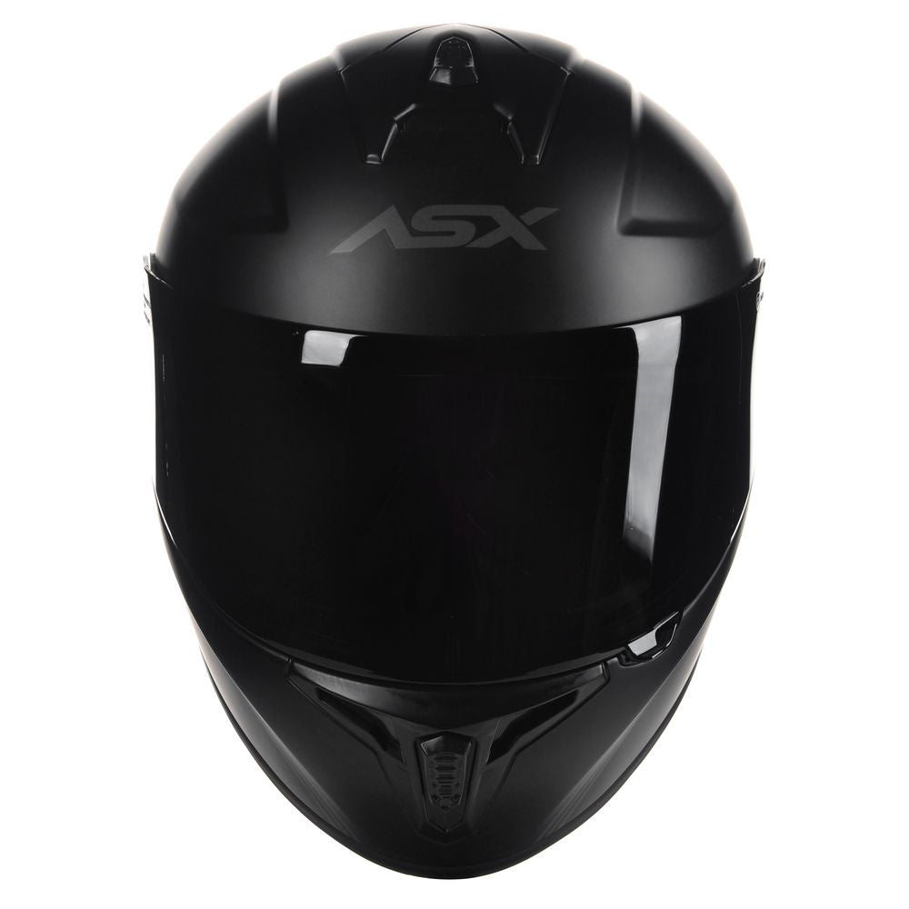 Capacete Fechado Asx Moto Esportivo Draken Preto Fosco