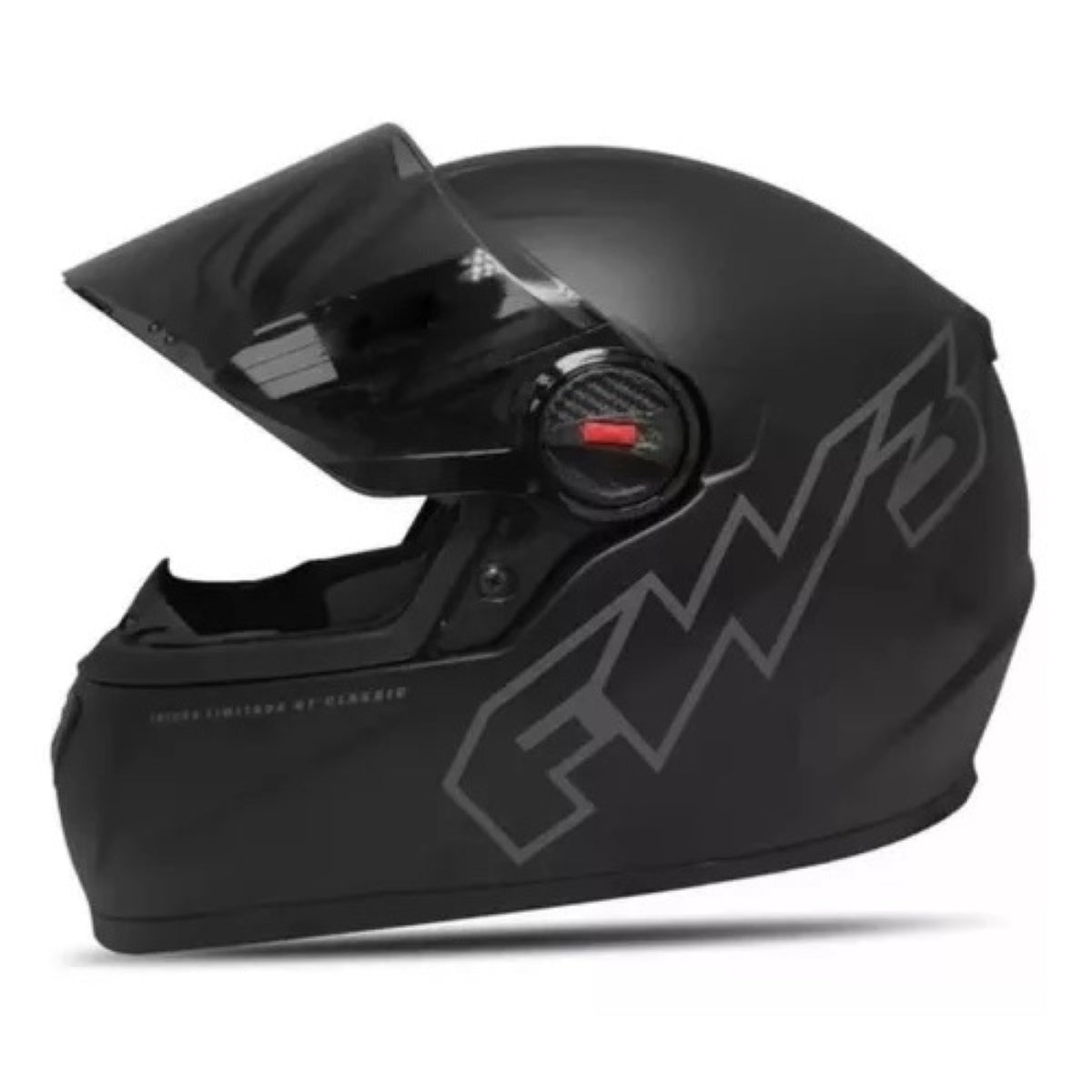 Viseira Fumê Compatível Fw3 Gt 2 Ls2 Ff358 Ff396 Helt Strada