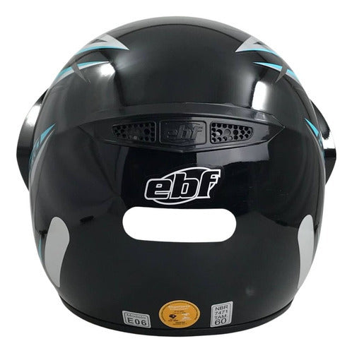 Capacete Ebf Motard New Street Moto Cross Fechado