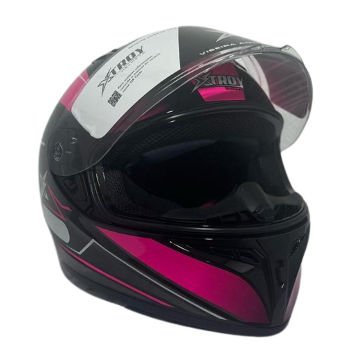 Capacete Moto Xtroy Fechado FF526 Esportivo Vision